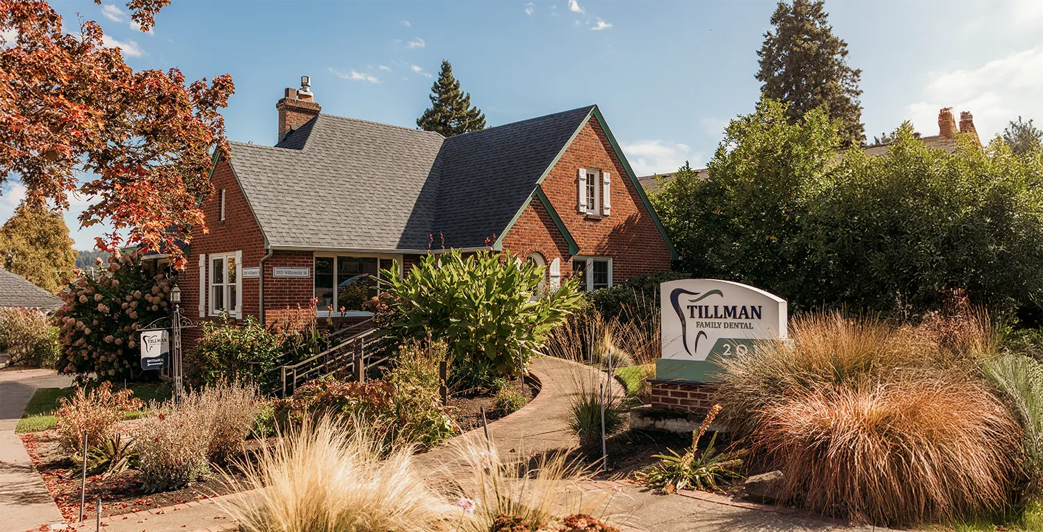 Exterior of Tillman Family Dental building